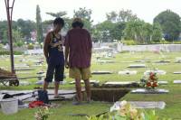 cemetery, workers