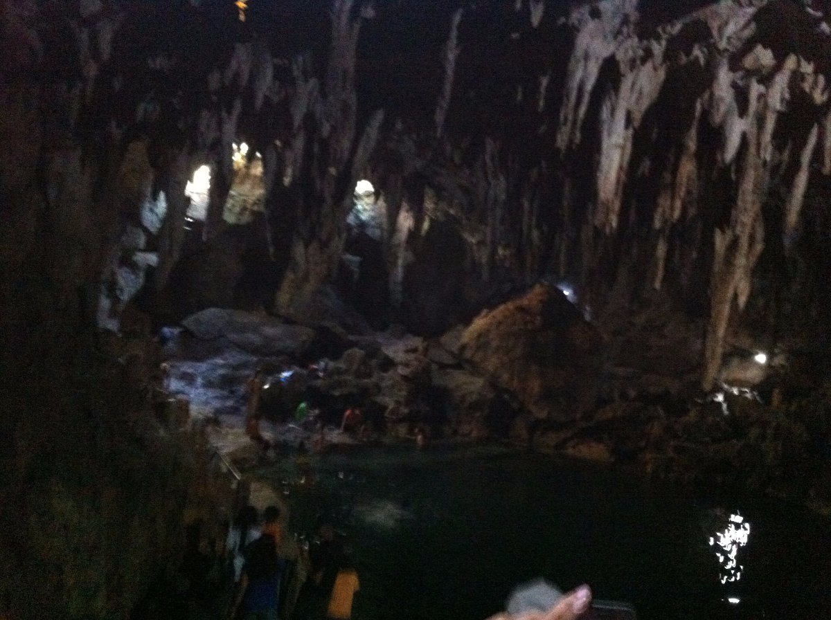 hinagdanan cave in bohol vacation 2016 with family