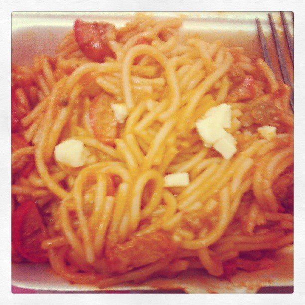 spaghetti is love cook with love thanks ma delicious