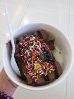 craving for this, chocolate flavor ice cream, 
