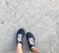 Wearing shoes, from sketchersph