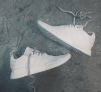 triple white, sneakers