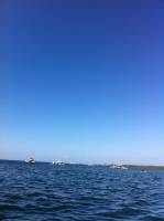 island hopping blue sea
