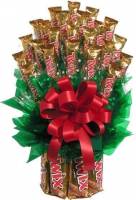 My kind of bouquet love chocolate thanks happy shalala