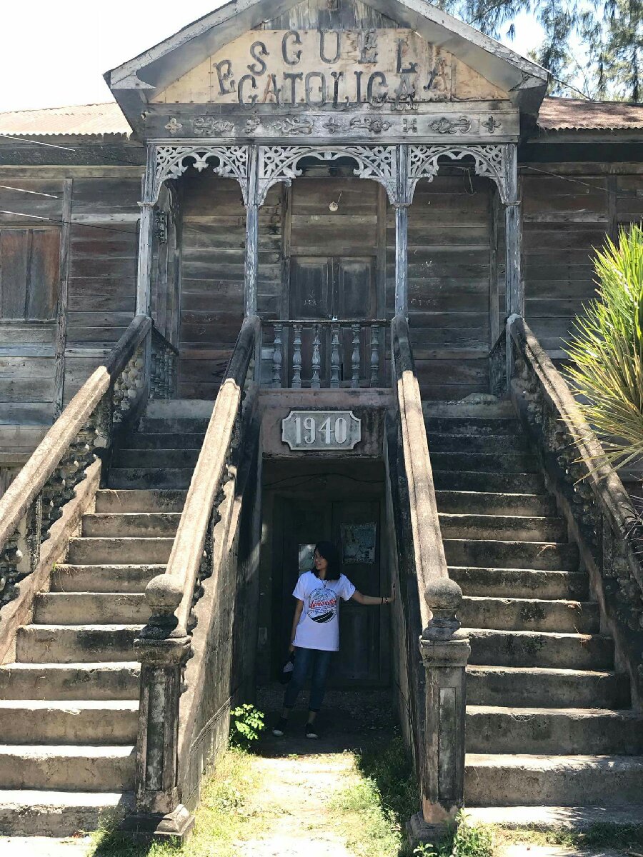 at the old house in argao