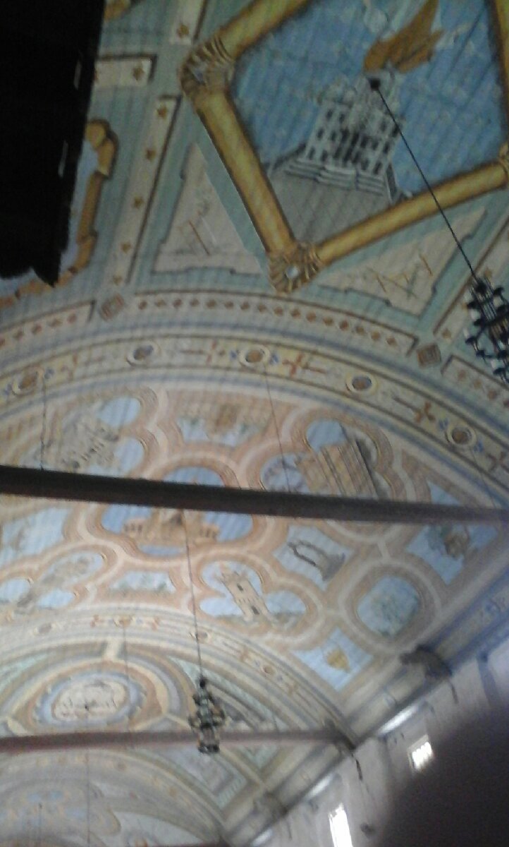 the very creative ceiling of boljoon church