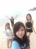 whitebeach, durhan, tabuelan, cebu, beach, friends, selfie
