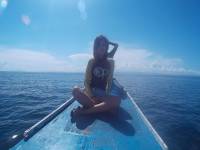 cebu, island, hopping, pumpboat, blue, sun, sea, fun, friends