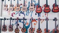 the creation of music, ukulele