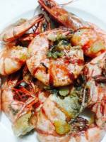 shrimps, lobster
