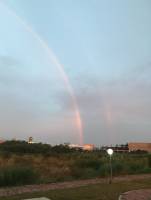 double rainbow sky at SRP, Gods creation