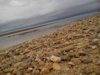 water, sea, stones