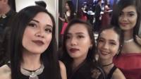 girls squad outfits acquaintance party met gala black and red