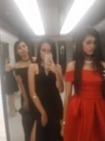 acquaintance party, mirror pic, blurry, loving black
