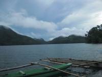 morning, view, at, lake, danao