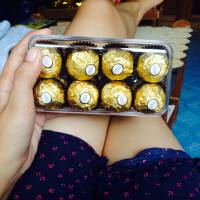 ferrero rocher the golden experience chocolates favorite sweets eight pieces thank you loves