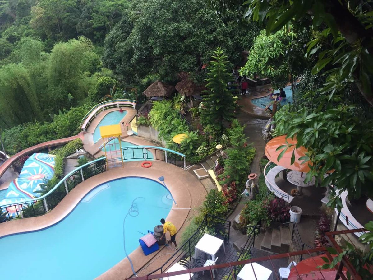 Top view of the resort