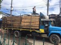 Wood truck