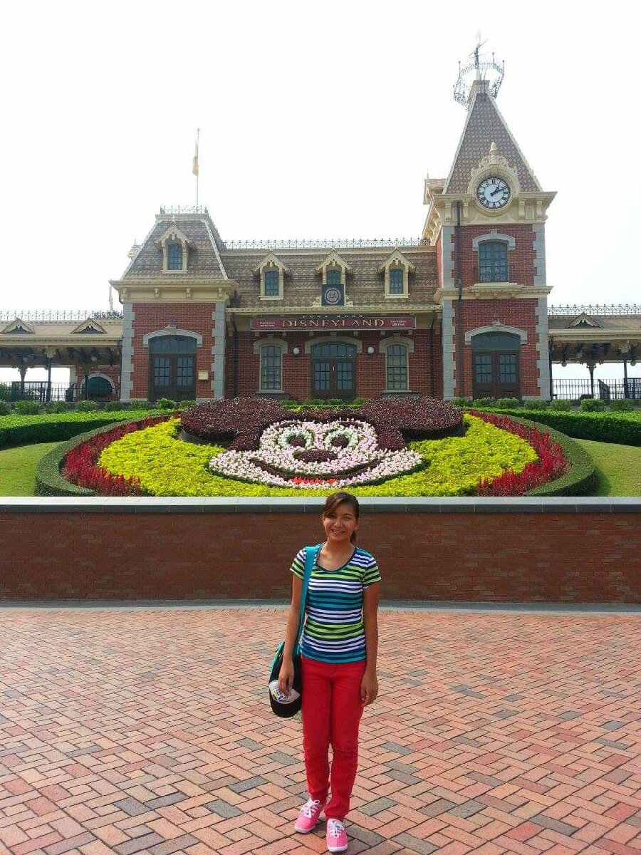 Kid at heart Hongkong Disneyland