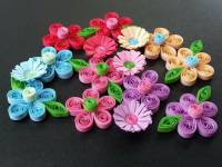Papeflowers #quilling #pink
