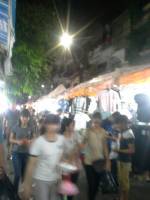 nightmarket in Hanoi