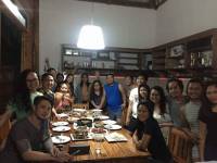 Dinner with friends in Siargao