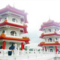 Pagodas in Chinese Garden Singapore #Structure
