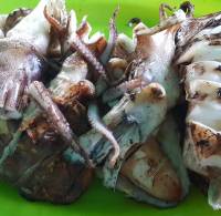 Grilled Squid #food #filipinofood #grilledsquid
