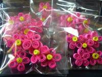 Yellow Quilled Flowers