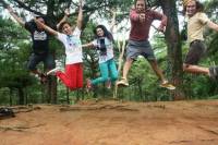 Jumpshot in the city of pines