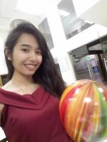 @laboratory, balloon, my maroon dress