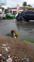 flood, cebu, traffic, cars