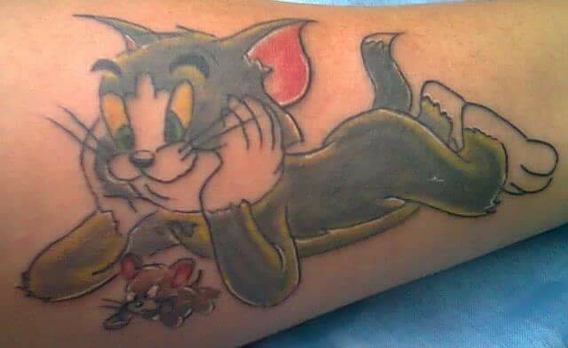 Tom and Jerry, cat and mouse