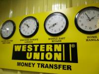 time check brought to you by western union but which one