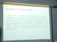 Right to bail polsci discussion