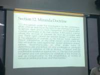 Section 12. Miranda doctrine , polsci