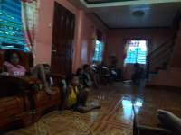 movie marathon, with cousins, at house, watching sing