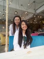 With camille @ cafe caw
