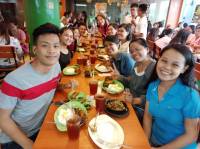 Lunch out with friends ojt days