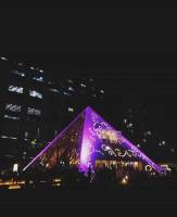 a night at I T Park the pyramid just wow