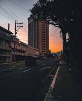 A place in cebu, street, sunset