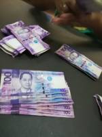 Money, hundreds, peso