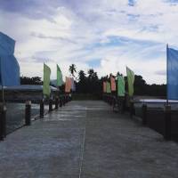 Flagpole, resort, extravaganza