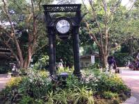 clock, singapore botanic garden