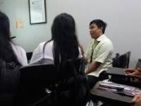 Polsci class, discussion, paul as a subject , q and a about report