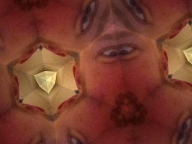 kaleidoscope, selfie