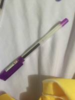 Purple, fourteen, 14, pens, pen, flatlay, white