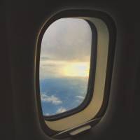clouds, up in the air, #trip, #travel