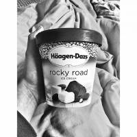 rocky road ice cream, #thanksmom