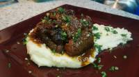 when in korea, ox tail ossobuco with gremalota and garlic parmesan mashed potatoes, #food, #delicious, #pigging out, #cravings, #satisfied, blessed, good food